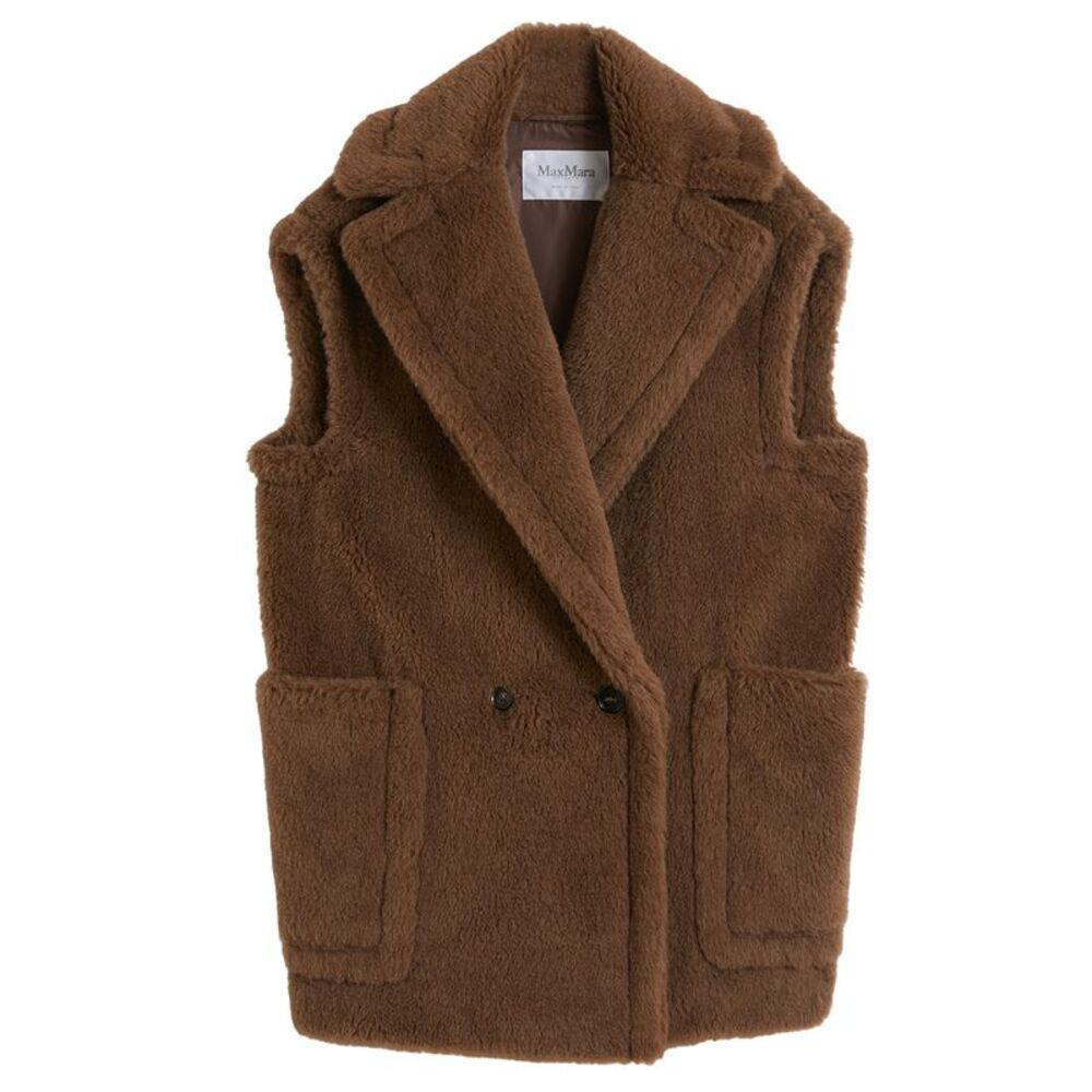 Alpaca And Wool Teddy Vest Women